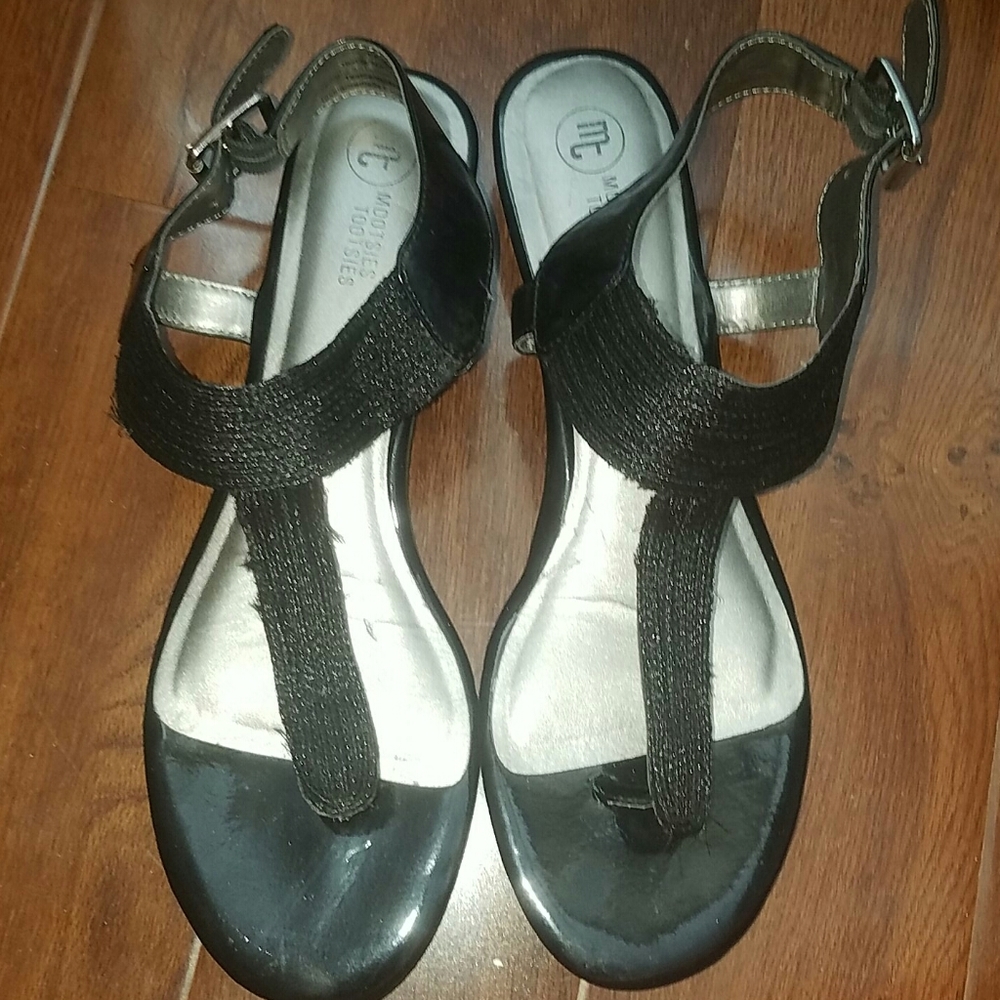 Black sandals